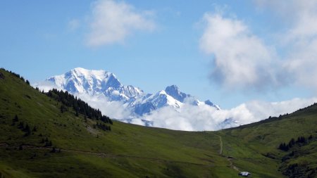 Col de la Bathie, Mont Blanc, Aiguille des Glaciers