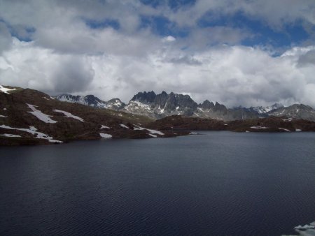 le Lac Bramant et les Aiguilles de l’Argentière