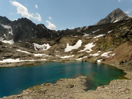Le grand lac supérieur de Lussert. 