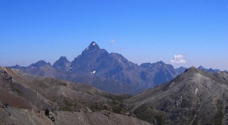 Le Mont Viso, vu de l’Ubaye.