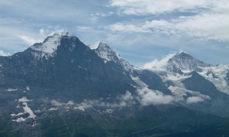 Eiger, Mönch,Jungfrau.