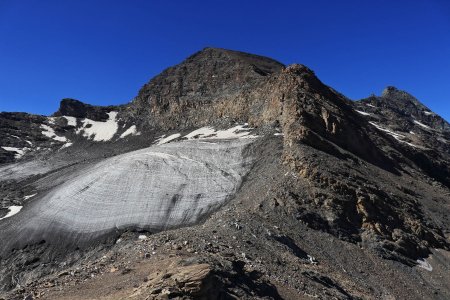 Approche vers le glacier des Roches