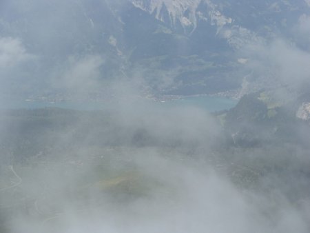 Dommage pour la vue du sommet (lac de Brienz).