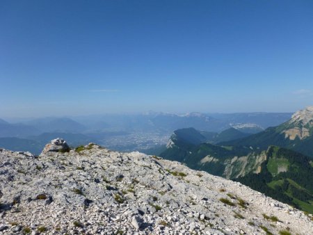 Au sommet, vue sur Grenoble