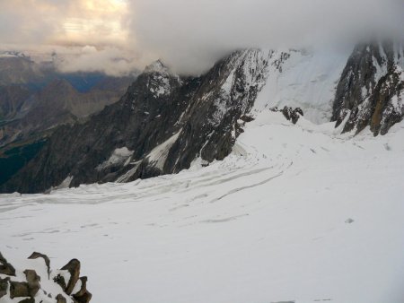 Glacier de la Brenva.