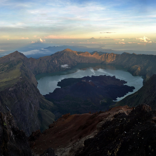 Etape 4 de la rando ascension du volcan Rinjani - Indonésie