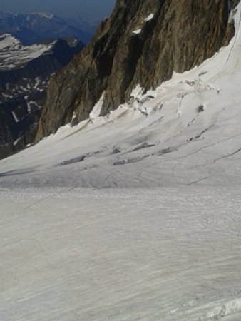 Glacier du petit mont Blanc