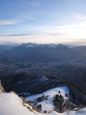 Chambéry au pied du massif de la Chartreuse