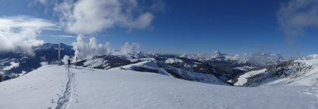 Mont Clocher, panorama