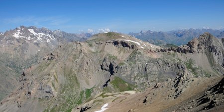 Belvédère au sommet : Cime de la Condamine (2940m)