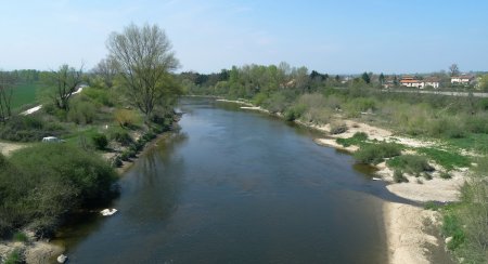 La Loire à Balbigny.