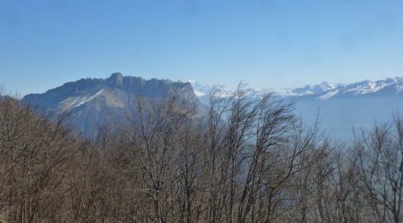 L’Arclusaz, le Mont Blanc