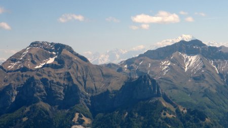 Trélod, Dent de Pleuven, Arcalod, Mont Blanc