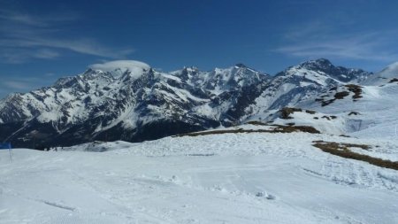 Mont Blanc depuis le col.
