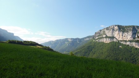 Au Col de Méselier, vue sur la montagne de l’Arp