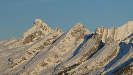 Pointe Percée, Pointe de Chombas, Mont Charvet.