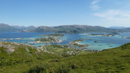 La vue sur Sommarøy.