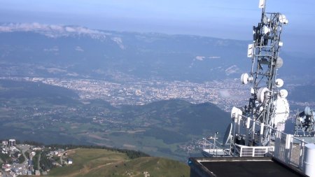 Croix de Chamrousse vue sur Grenoble