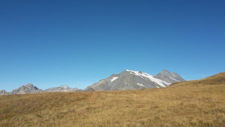 Le Mont Pourri (3779m) de l’alpage.