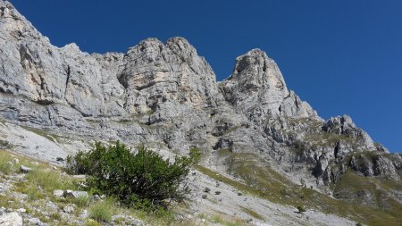 Les falaises de Grande Sœur Agathe.