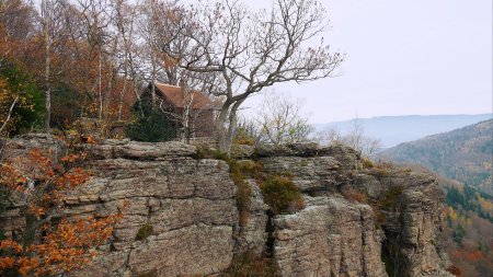 Bergwachthütte.