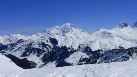 Mont Blanc, crêtes du monts des Acrays