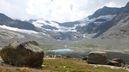 Le glacier ; juillet 2015