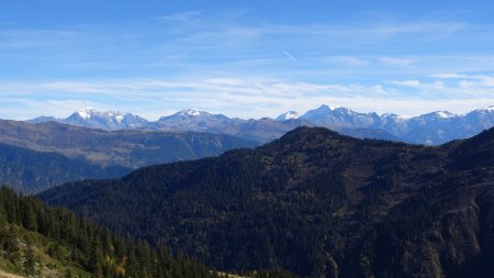 Mont Pourri, Bellecôte, Gde Motte et Gde Casse.