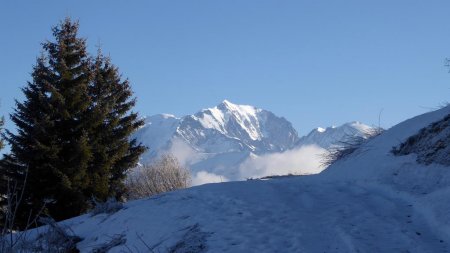 Le Mont Blanc se dévoile...