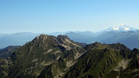 Grands Moulins et Mont Blanc