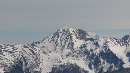 Les Grand Moulins, Mont Blanc derrière
