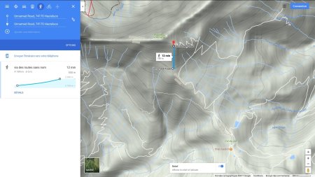 Portion la plus raide du chemin normal pour monter à l’Aiguille Croche depuis le Col de Joly, par l’arête Sud. 200m de D+ sur seulement 550m = pente de 36% ! J’ai voulu éviter cette portion.