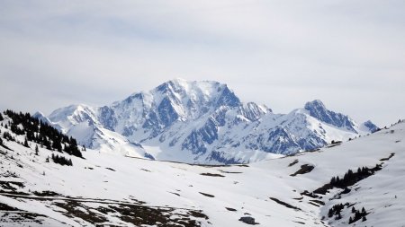 Col de la Bathie, Mont Blanc, Aiguille des Glaciers