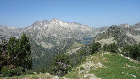 Laquettes, Lac d’Aubert et d’Aumar sous le Pic de Néouvielle