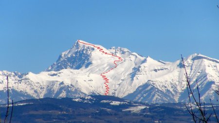 Itinéraire à ski