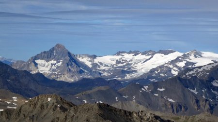 Dent Parrachée, Dômes et glaciers de la Vanoise