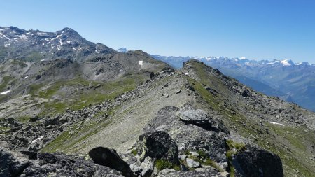 Crête vers Roche Jaille et Mont Bréquin