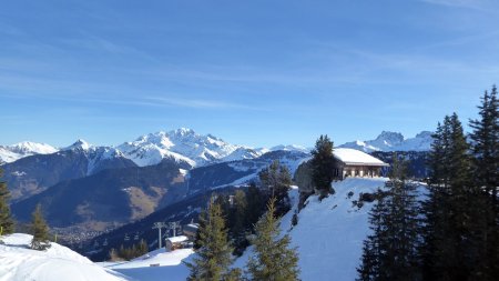 Mont Blanc et Refuge des Arolles