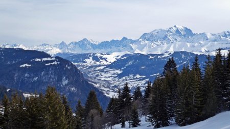 Val d’Arly, massif du Mont Blanc