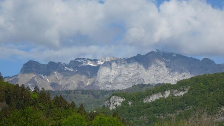 Vers la Pointe de Chauriande, Rocher d’Arclosan et Crêt des Mouches