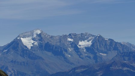 Zoom sur le Mont Pourri.