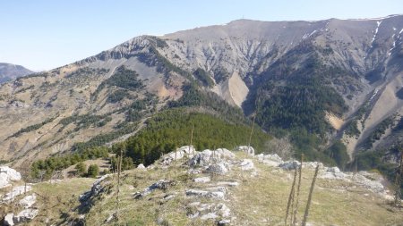 Au sommet du Barri avec vue sur le Dou et le Blayeul (antenne)