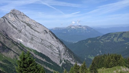 Pécloz et Mont Colombier (2045m).