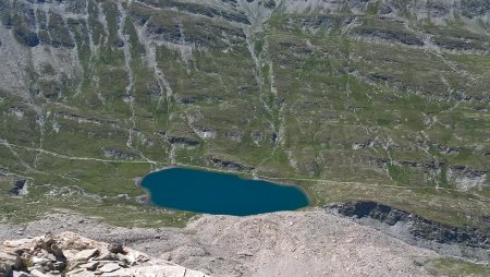 le Lac Foréant (2618m) du sommet