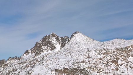 La Cime Brocan (3054m) et Guilié (2999m)