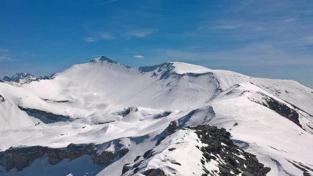Le Mounier (2817m), vu du sommet