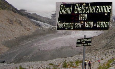Glacier de Morteratsch.
