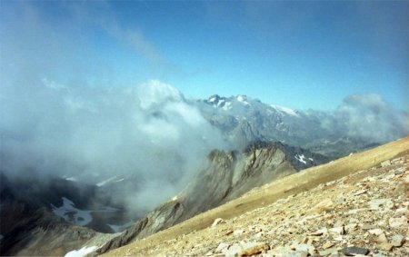 Vue du sommet du Thabor 3207m