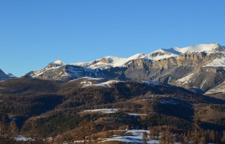 Cime Nègre et Crête de la Montagne de l’Alp