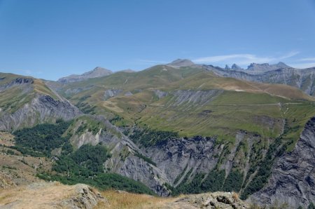 Du Col de Sarenne : Vallée du Ferrand